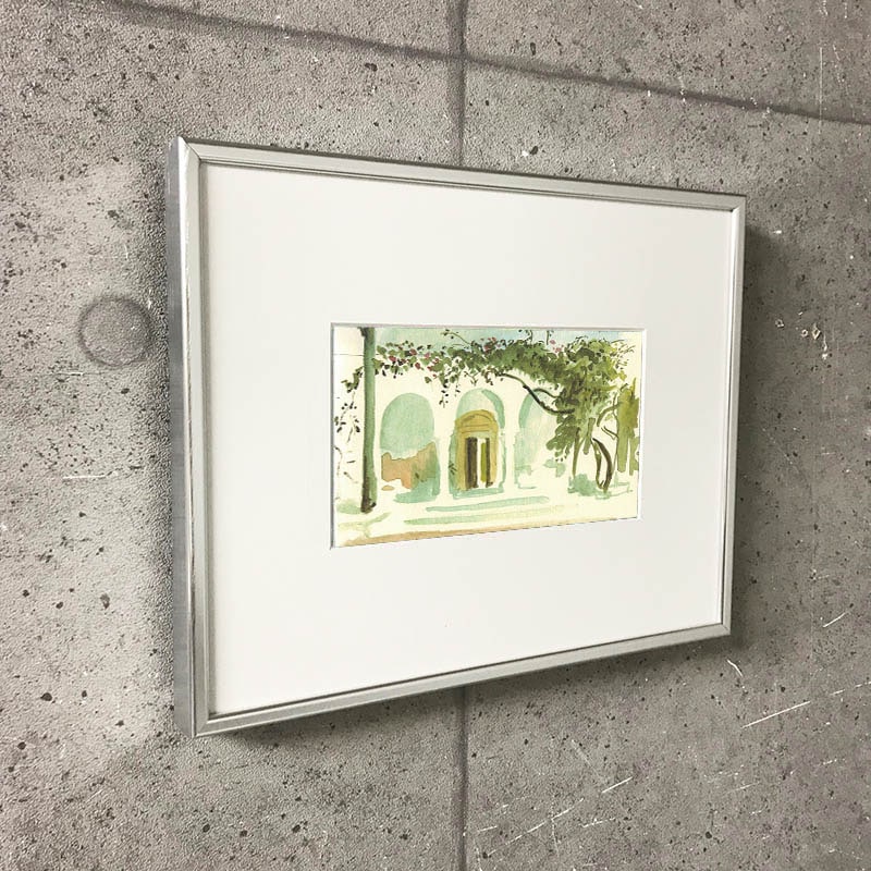 限定マット額装品/HERMES【エルメス】ジーン・ルイス・ドゥーマス Sun and Scent VISIONAIRE 32（hms119 エルメス ビジョネア ミニプリント 額装品 マット 限定）