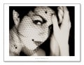 Woman with Veiled Hat（シルヴィオ パノセッティ）|ポスター