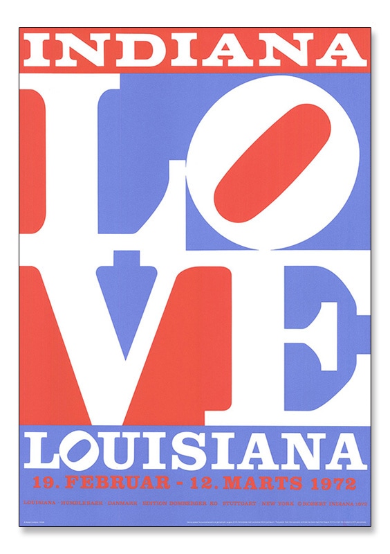 Love louisiana（ロバート インディアナ）
