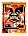 Obey Face 02 /Shepard Fairey 手書きサイン入り（オベイ）|ポスター