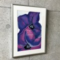 特別額装マット作品/アートポスター/Purple Petunias 1925（ジョージア オキーフ）|ポスター