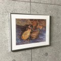 特別額装マット作品/アートポスター/1足の靴（古靴） 1887（フィンセント ファン ゴッホ）|ポスター