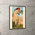額装済30%OFF/四季「夏/アルフォンス ミュシャ/ポスター（アルフォンス ミュシャ）|額装アウトレット