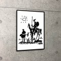 額装品特別セール品/ドンキホーテ/パブロ ピカソ/ポスター（パブロ ピカソ）|額装アウトレット