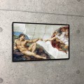 額装済30%OFF/アダムの創造/ミケランジェロ ブオナローティ/ポスター（ミケランジェロ ブオナローティ）|額装アウトレット
