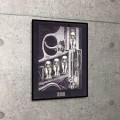 額装済30%OFF/Birthmachine/HR ギーガー/ポスター（HR ギーガー）|額装アウトレット