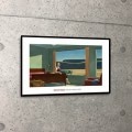 額装済30%OFF/Western Motel 1957/エドワード ホッパー/ポスター（エドワード ホッパー）|額装アウトレット
