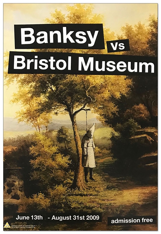 Banksy bristol Hanging Klansman 2009（バンクシー）