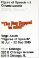 Figures of Speech n.5（ヴァージル アブロー）|ポスター