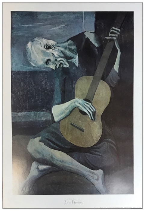 The Old Guitarist（パブロ ピカソ）