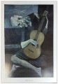 The Old Guitarist（パブロ ピカソ）|ポスター