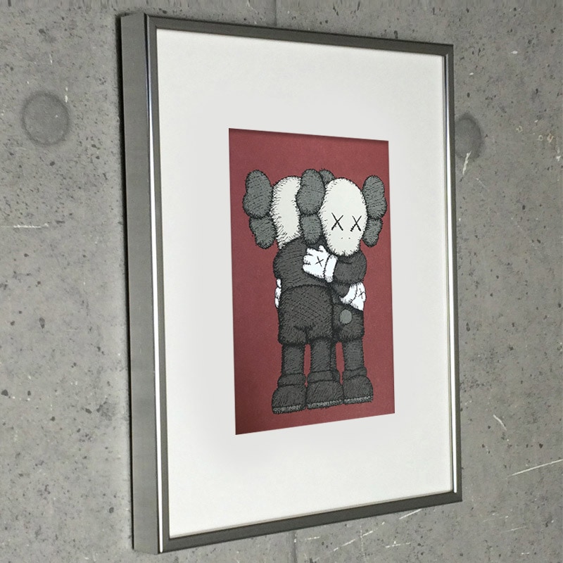 限定マット額装品/Kaws【TOGETHER 2018】（カウズ ブライアン・ドネリー）