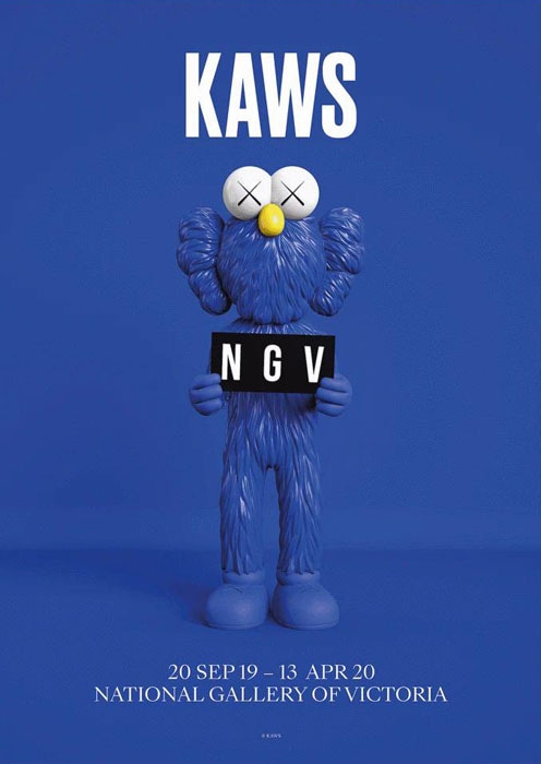 KAWS BFF BLUE NGV カウズ/インテリア/アート KAWS | KAWS BFF - Blue (2017) | Available for Sale | Artsy