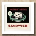 特別額装マット作品/ポスター/レトロシリーズ/Sandwich（レトロシリーズ）|ポスター