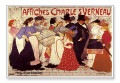 La Rue Affiches Charles Verneau（アンリ ド トゥールーズ ロートレック）|ポスター