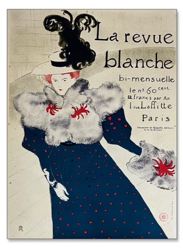 La Revue Blanche（アンリ ド トゥールーズ ロートレック）