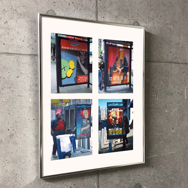 限定マット額装品4セット/Kaws （カウズ ブライアン・ドネリー）