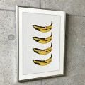 特別額装マット作品/Banana 1966 x4/ウォーホル（アンディ ウォーホル）