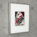 額装品/バーバラ クルーガー UNTITLED1982 We will undo you (Barbara Kruger)（バーバラ クルーガー）|ポスター