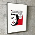 額装品/ロイ リキテンスタイン Inglewood Red (Roy Lichtenstein)（ロイ リキテンスタイン）|ポスター