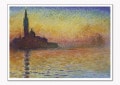 San Giorgio Maggiore At Dusk 1908（クロード モネ）|ポスター
