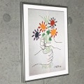 限定マット額装品/パブロ・ピカソ 花束|ポスター