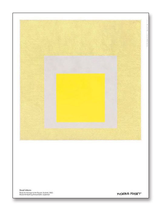 Study for Homage to the Square（ジョセフ　アルバース）