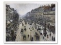 Boulevard Montmartre 1897（ジャコブ カミーユ ピサロ）|ポスター