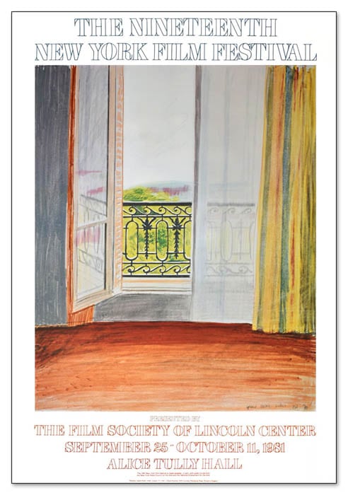 Window Grand Hotel Vittel 1970（デビット ホックニー）