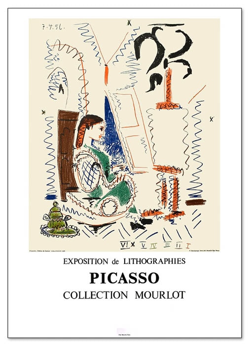 Latelier a Cannes 1956（パブロ ピカソ）