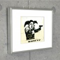 限定特殊マット額装品/バンクシー/ Fears of a Clown|額装ポスター