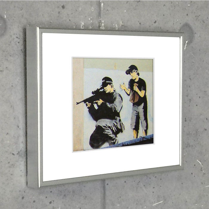 限定特殊マット額装品/バンクシー/ Bang!