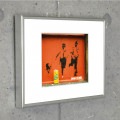 限定特殊マット額装品/バンクシー/ Cops|額装ポスター