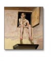 Girl Sitting in the Attic Doorway 1990（ルシアン フロイド）|ポスター