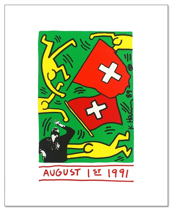 August 1st 1991（キース へリング）