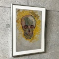 特別額装マット作品/Skull 1877（フィンセント ファン ゴッホ）