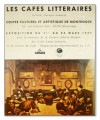 Cafes Litteraires 1989（作者不明）|ポスター