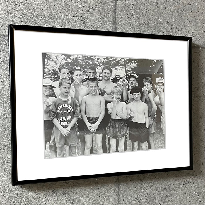 ブルースウェーバー/Broken Noses 1987年 プレスキット限定非売品/マット額装品（ブルース ウェーバー）