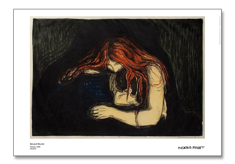 Vampire（エドヴァルド ムンク）