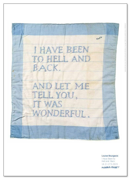 Untitled (I Have Been to Hell and Back)（ルイーズ ブルジョワ）