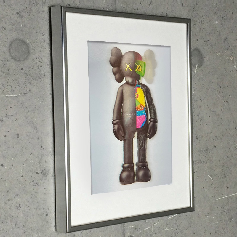 限定マット額装品/Kaws COMPANION（カウズ ブライアン・ドネリー）