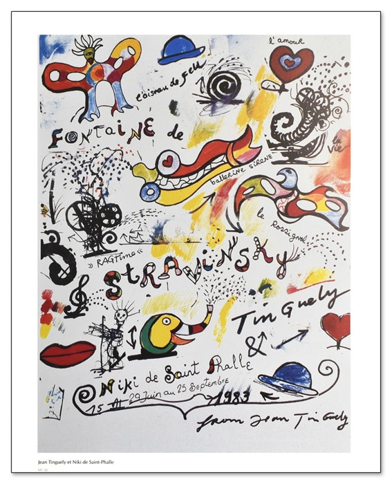 Niki de saint phalle（ジャン ティンゲリー）