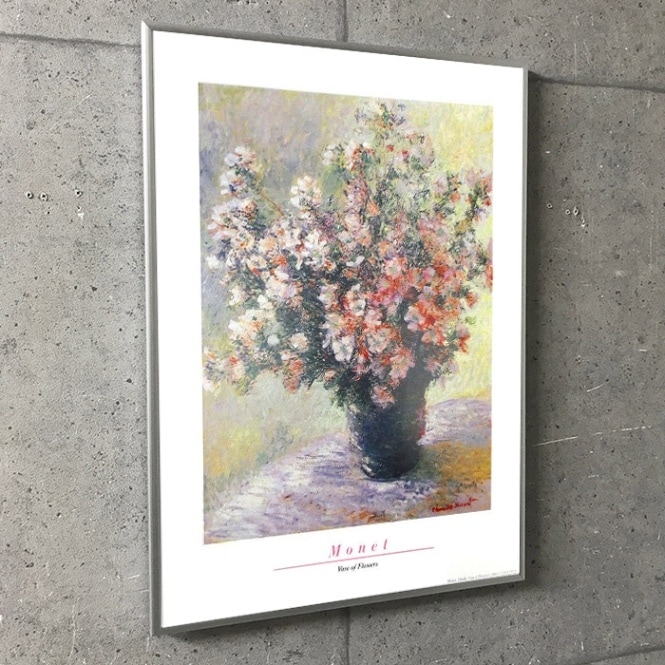 Bouquet de mauves（クロード モネ）