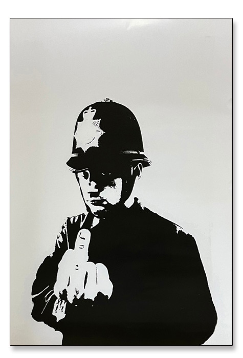 The World of Banksy Rude Copper（バンクシー）