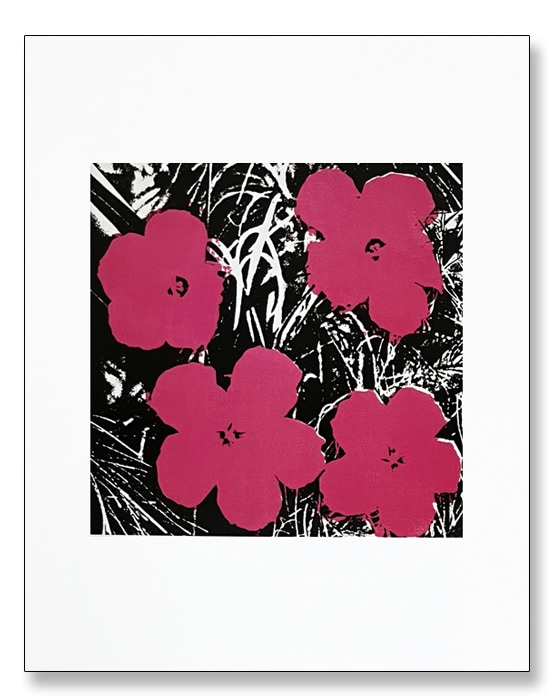 Flowers 1965 Hot Pink（アンディ ウォーホル）