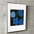 特別額装マット作品/アートポスター/Flowers 1964 Blue&Green（アンディ ウォーホル）|ポスター