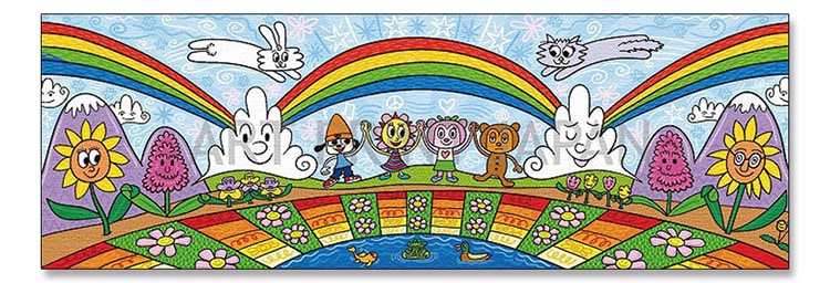 Rainbow Park 限定300枚　サイン/ナンバリング入り木枠付（ロドニー グリーンブラット）
