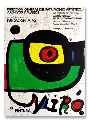 Pintura 1978 限定5000（ジョアン ミロ）