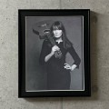 限定マット額装品/シャネル CHANEL The Little Black Jacket/CARLA BRUNI/SINGER SONGWIRTER（カール・ラガーフェルド）|ポスター