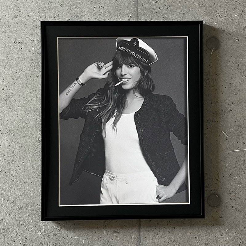 限定マット額装品/シャネル CHANEL The Little Black Jacket/LOU DOILLON/MUSICIAN ACTRESS（カール・ラガーフェルド）